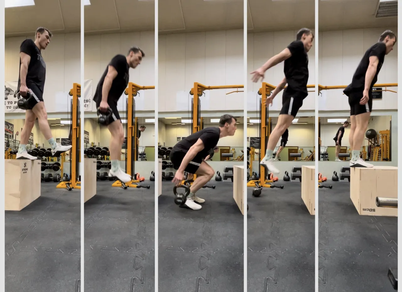 Trening plyometryczny dla biegaczy przykłady