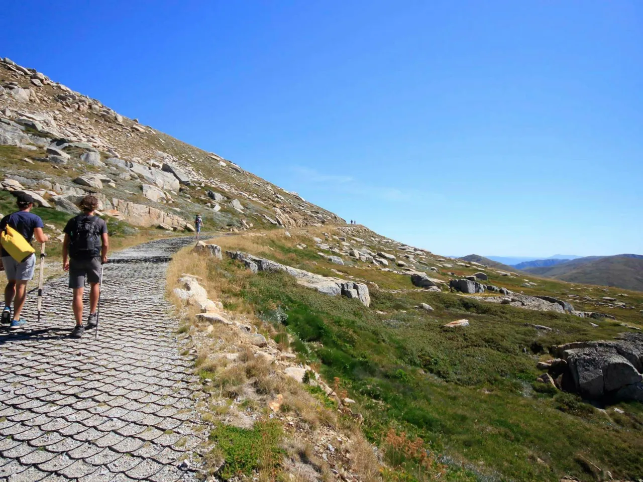 Mount Kosciuszko summit walk summer panorama