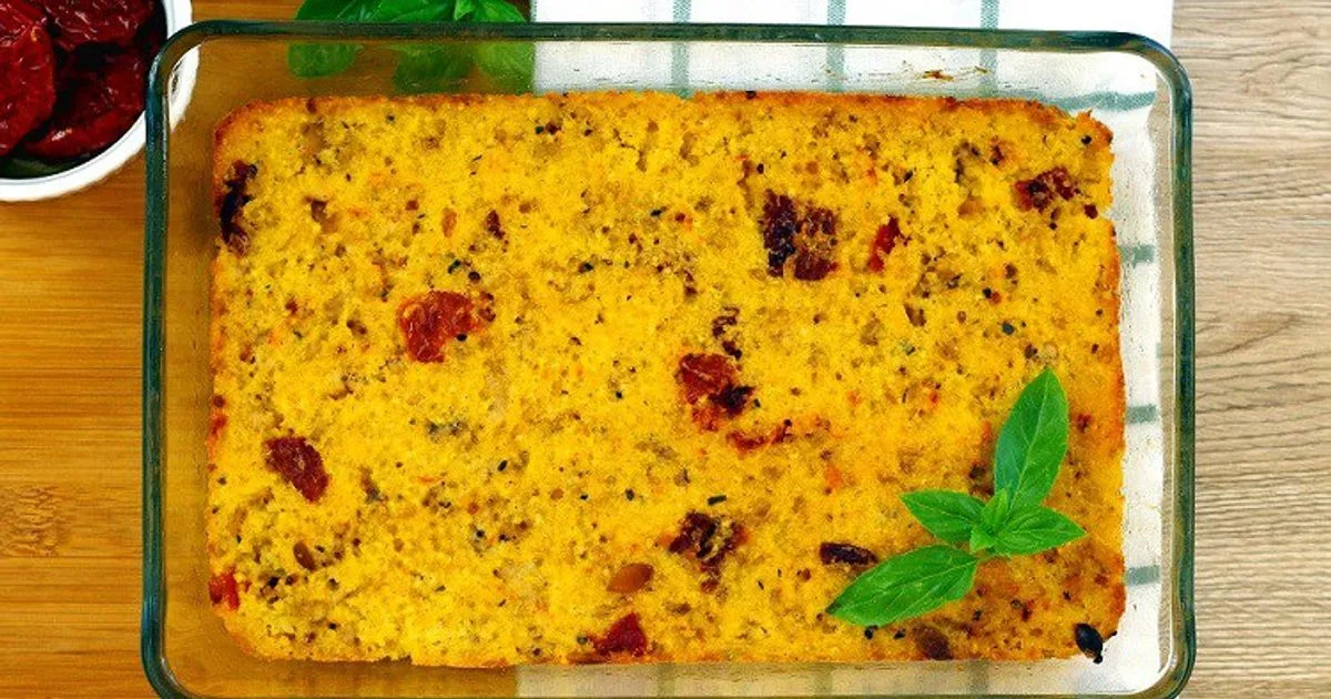 Zapiekanka z kaszą jaglaną i mięsem gotowe danie