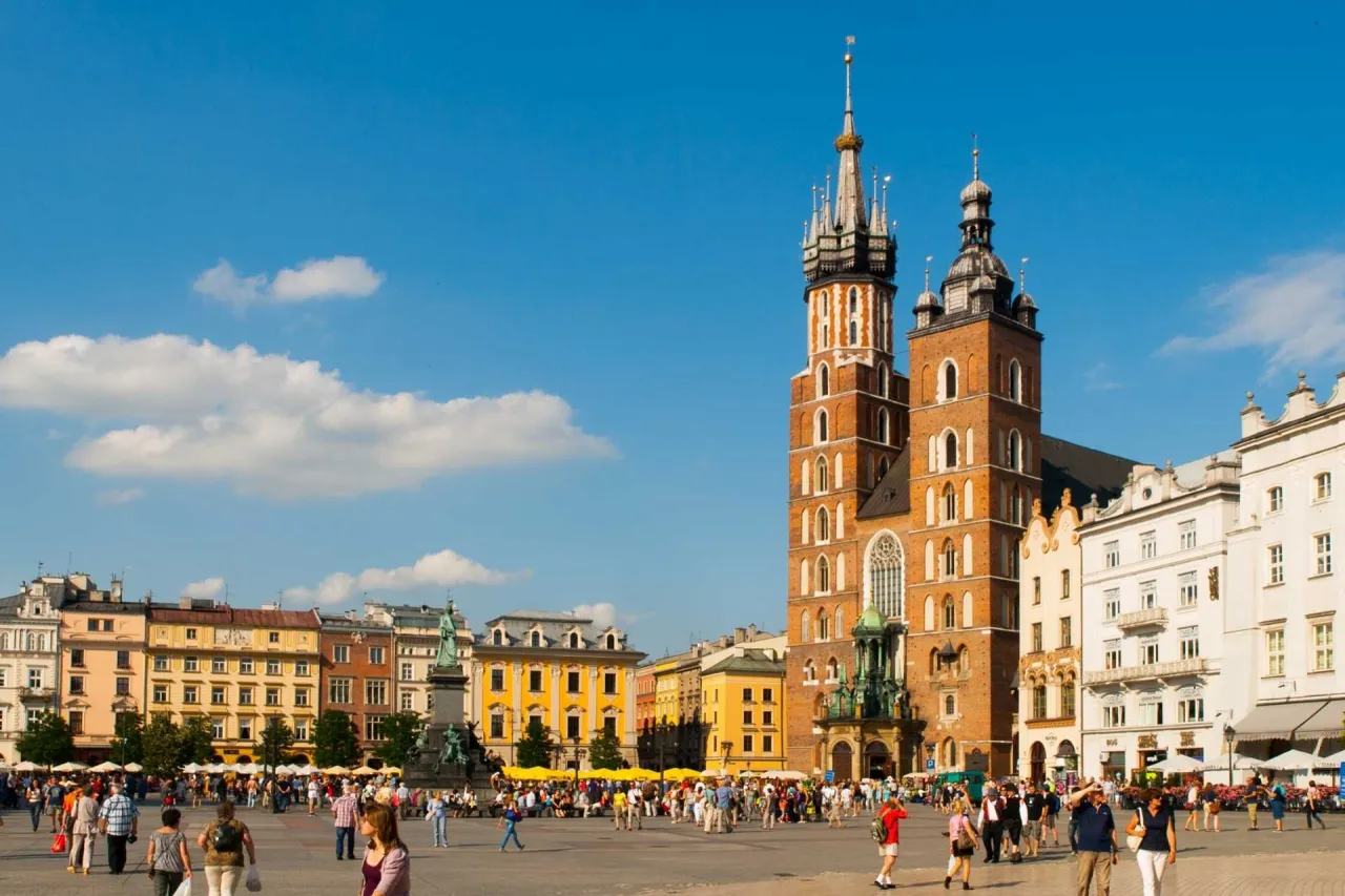Krak&oacute;w Rynek Wawel Kazimierz zdjęcia