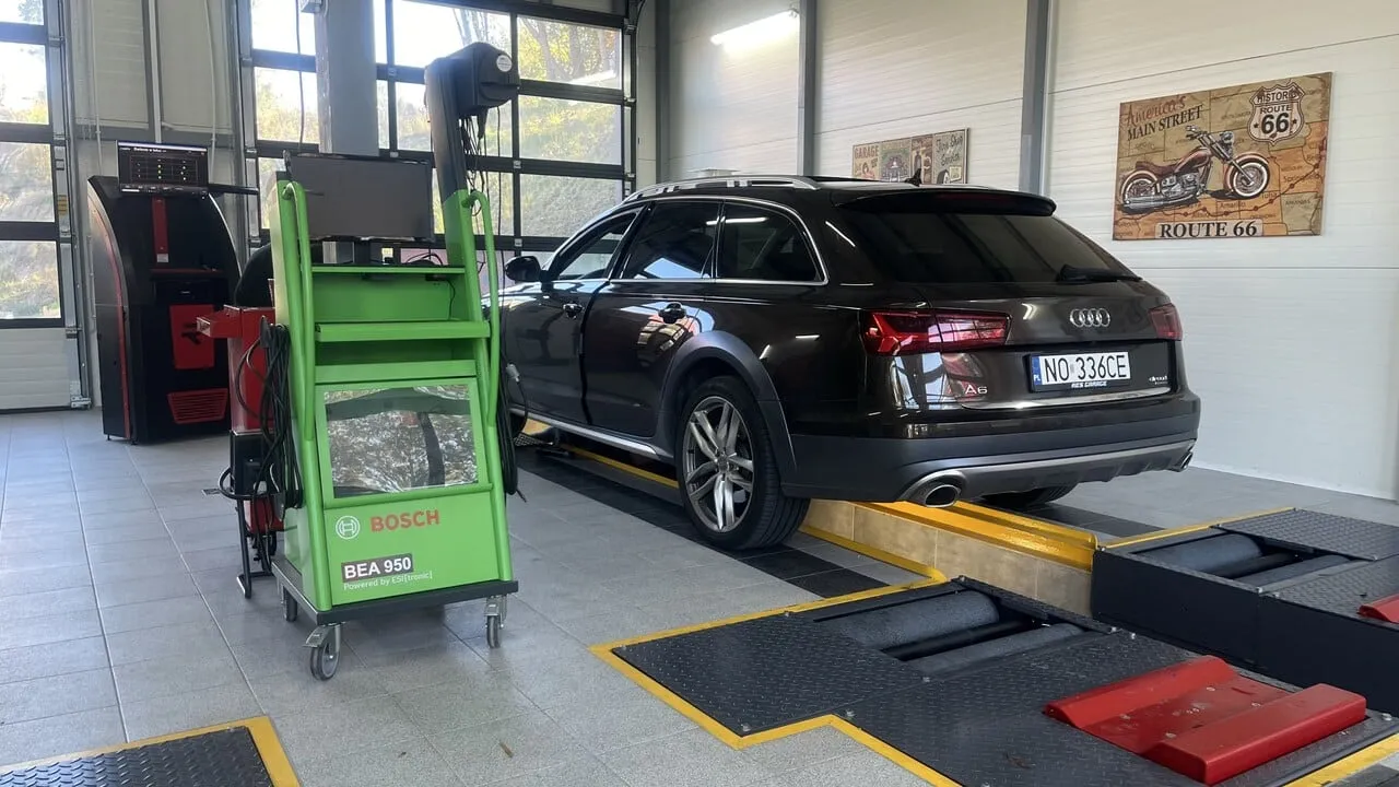 stacja kontroli pojazdów diagnosta badanie techniczne diesla