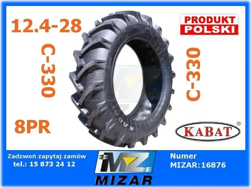 Ursus C-330 tylne koło opona