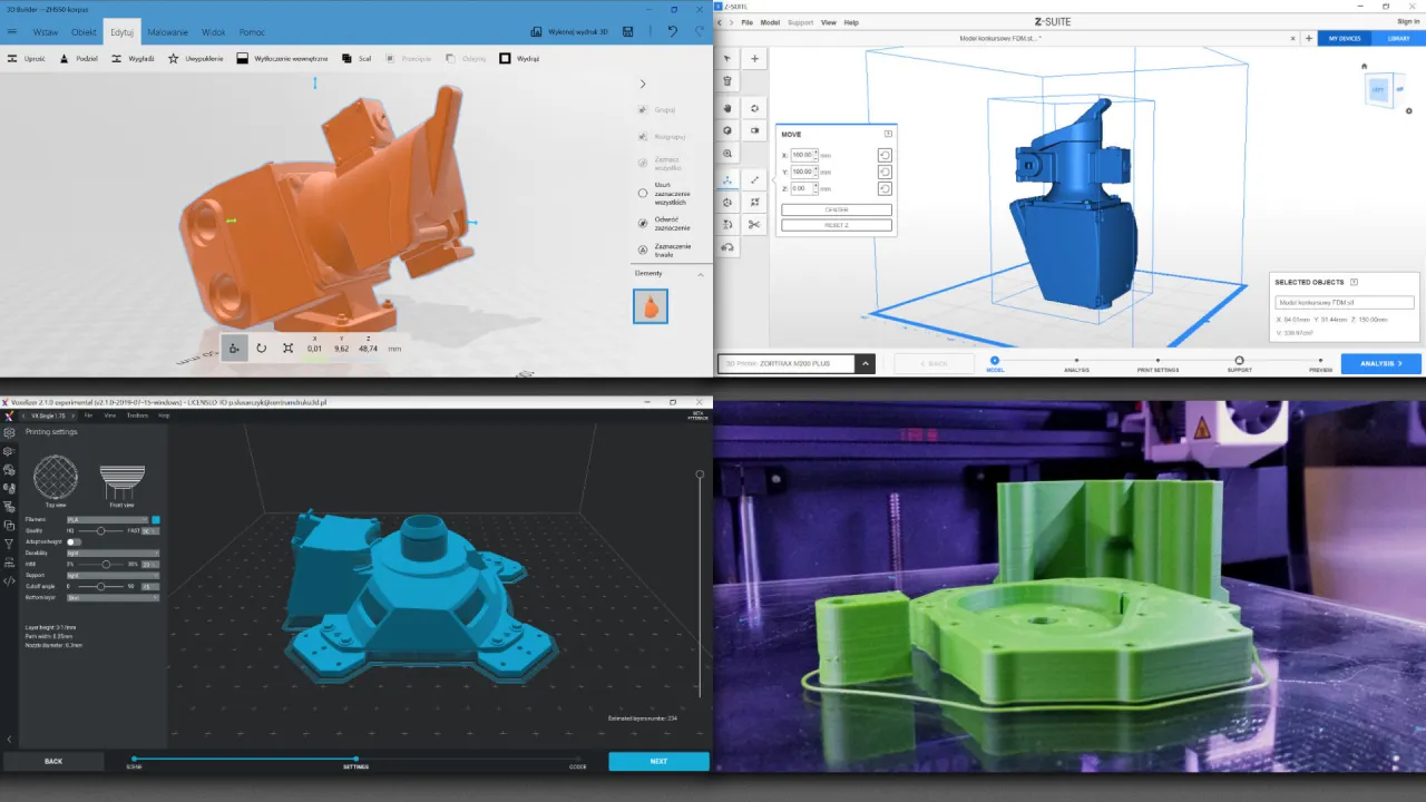 modelowanie 3D vs skanowanie 3D