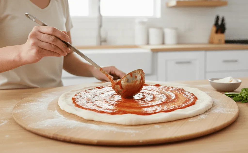 rozmrażanie ciasta do pizzy