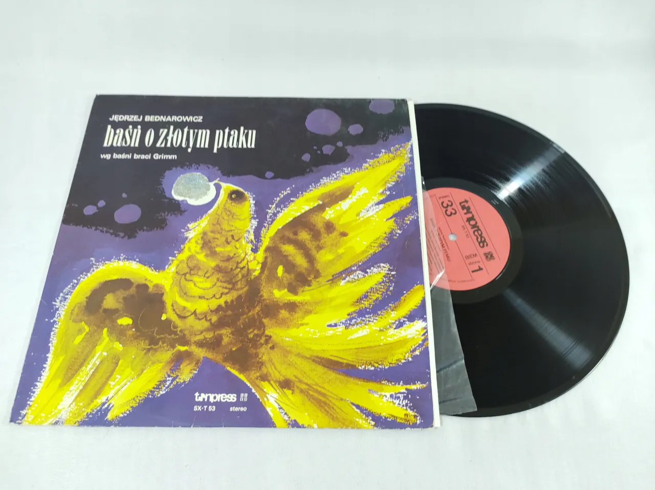 Złoty ptak baśń braci Grimm ilustracja