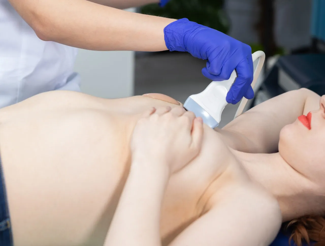 USG piersi diagnostyka ropnia