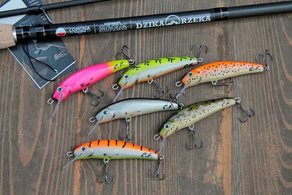 kolory przynęt na łososia