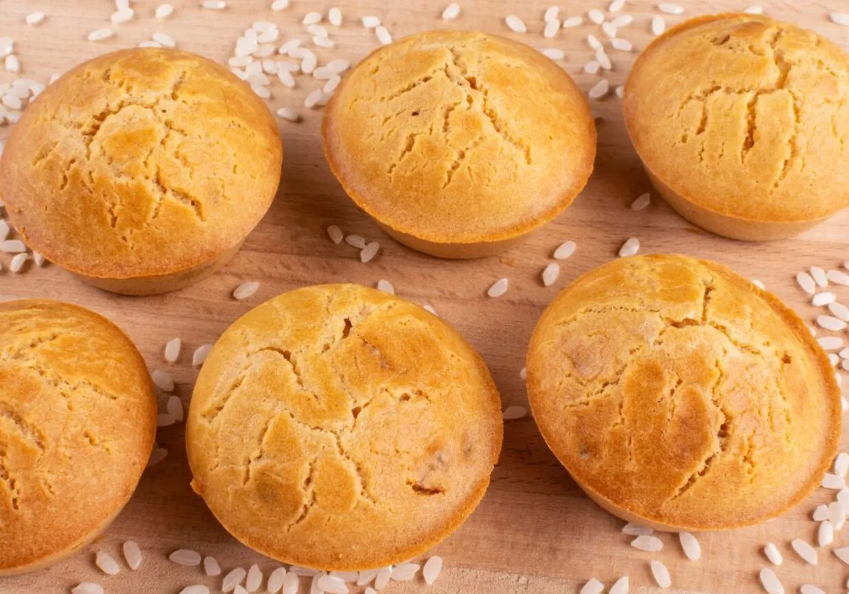 babeczki z mąki ryżowej niekruszące się