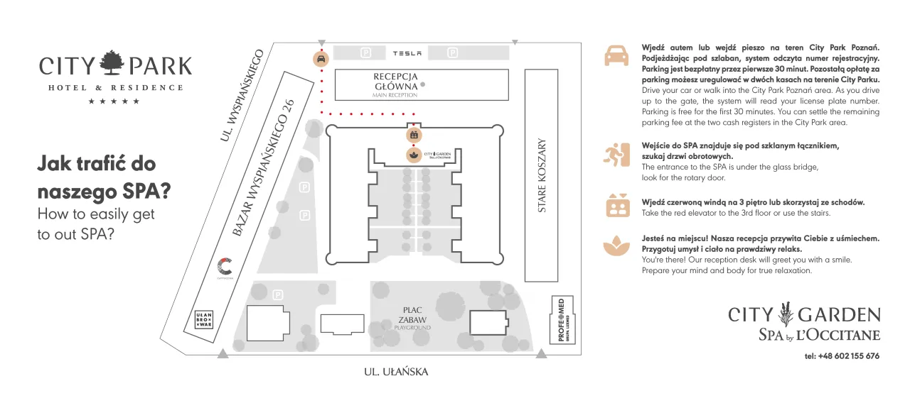 Mapa day spa w Wielkopolsce