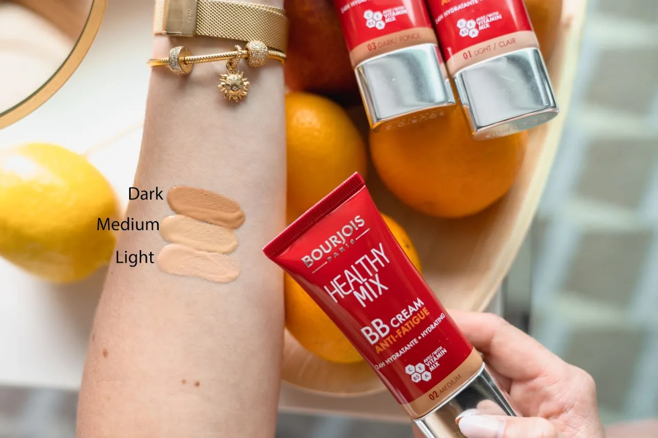 bourjois healthy mix swatche odcieni 50 51 52 53