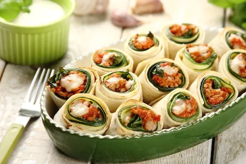 dania obiadowe z mozzarellą