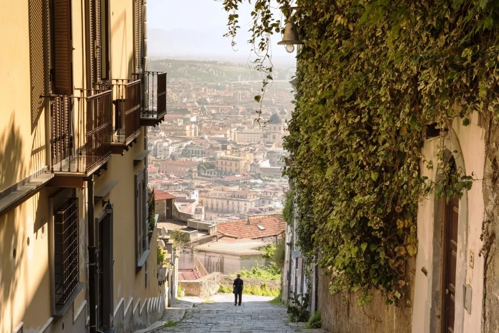 dawny Neapol XVIII wiek ulica