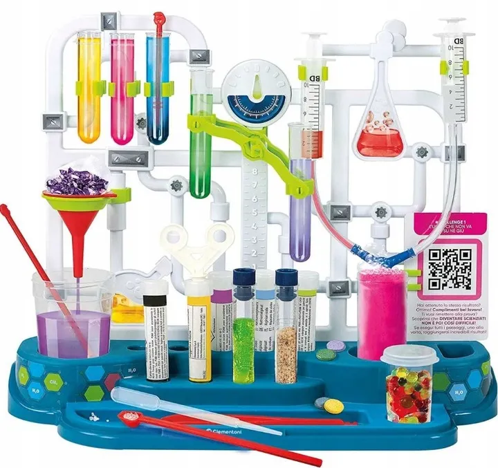 zestaw małego chemika dla dzieci