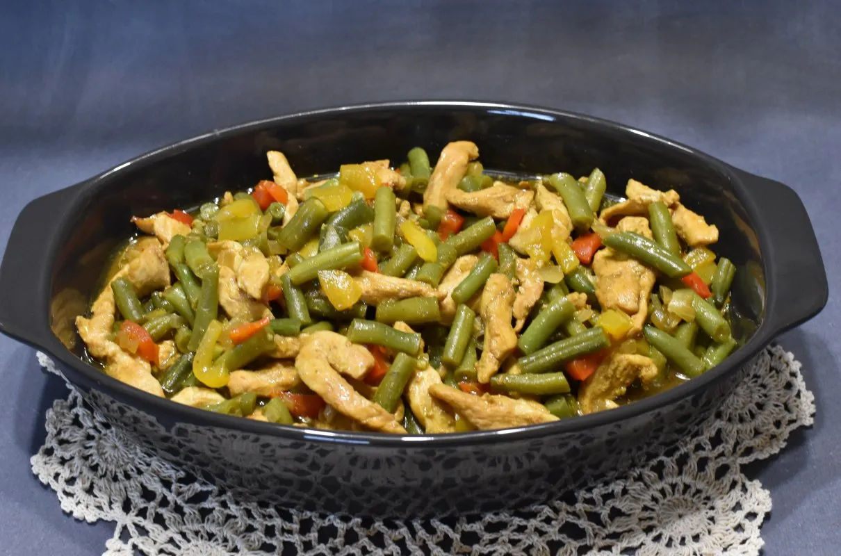 r&oacute;żnorodne dania z fasolką szparagową