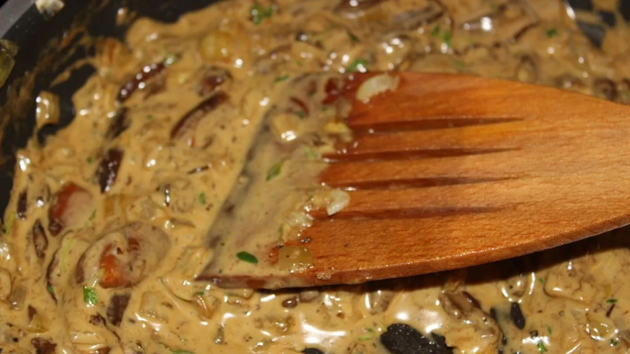 składniki na sos borowikowy