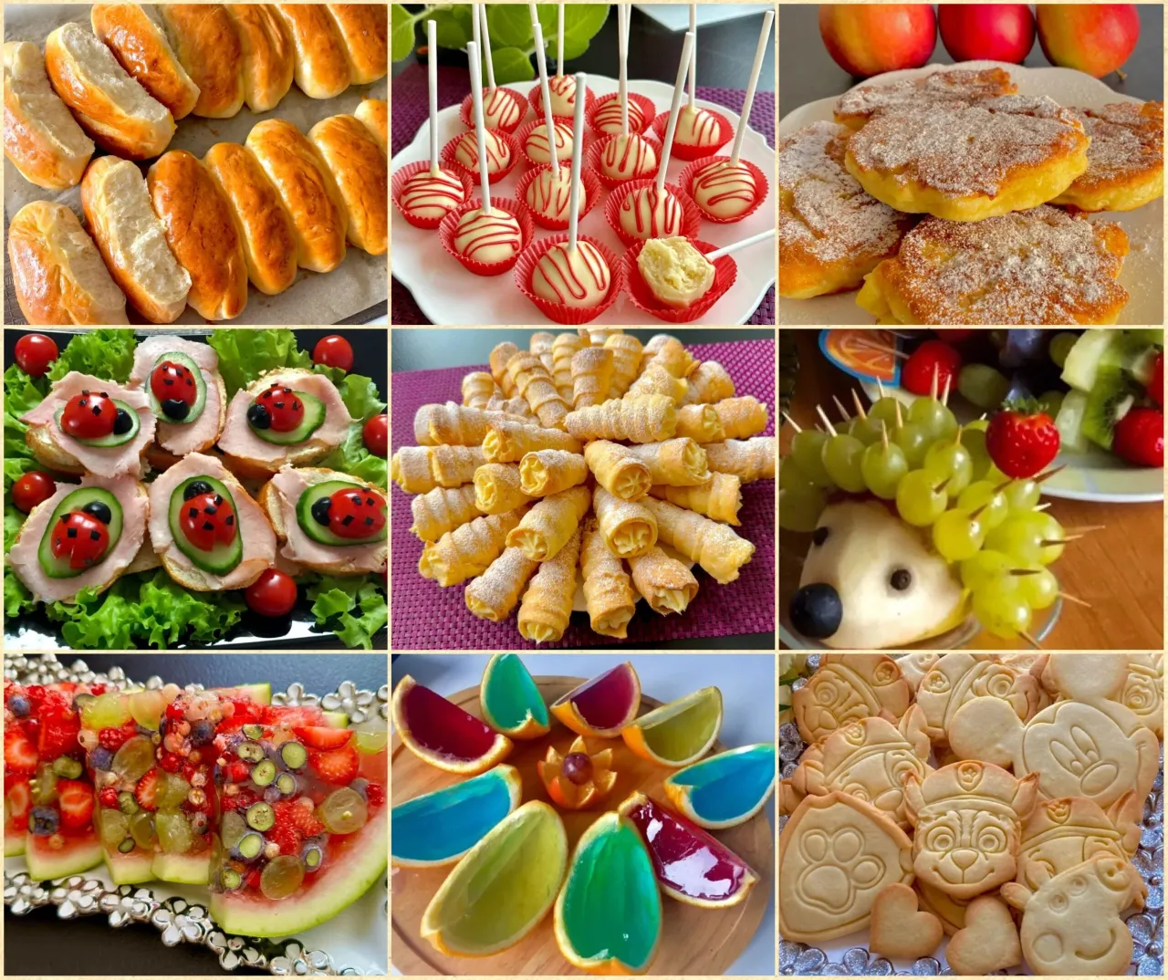 kreatywne podanie obiadu dla dzieci, zabawne jedzenie dla dzieci