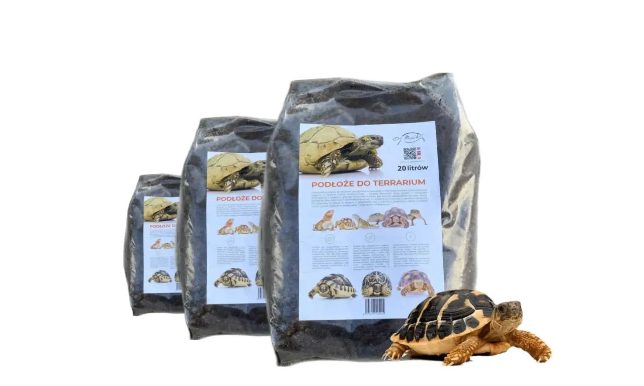 ż&oacute;łw lądowy terrarium podłoże