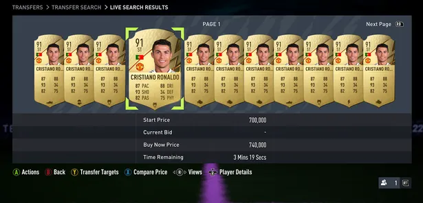 FIFA 22 Ultimate Team market overview
