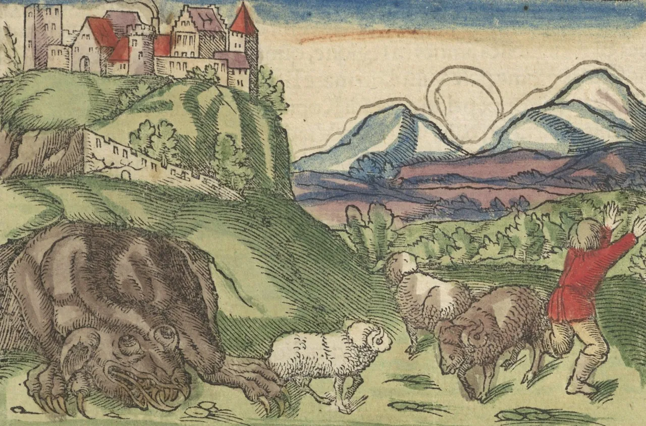 Wincenty Kadłubek kronika polska smok wawelski ilustracja