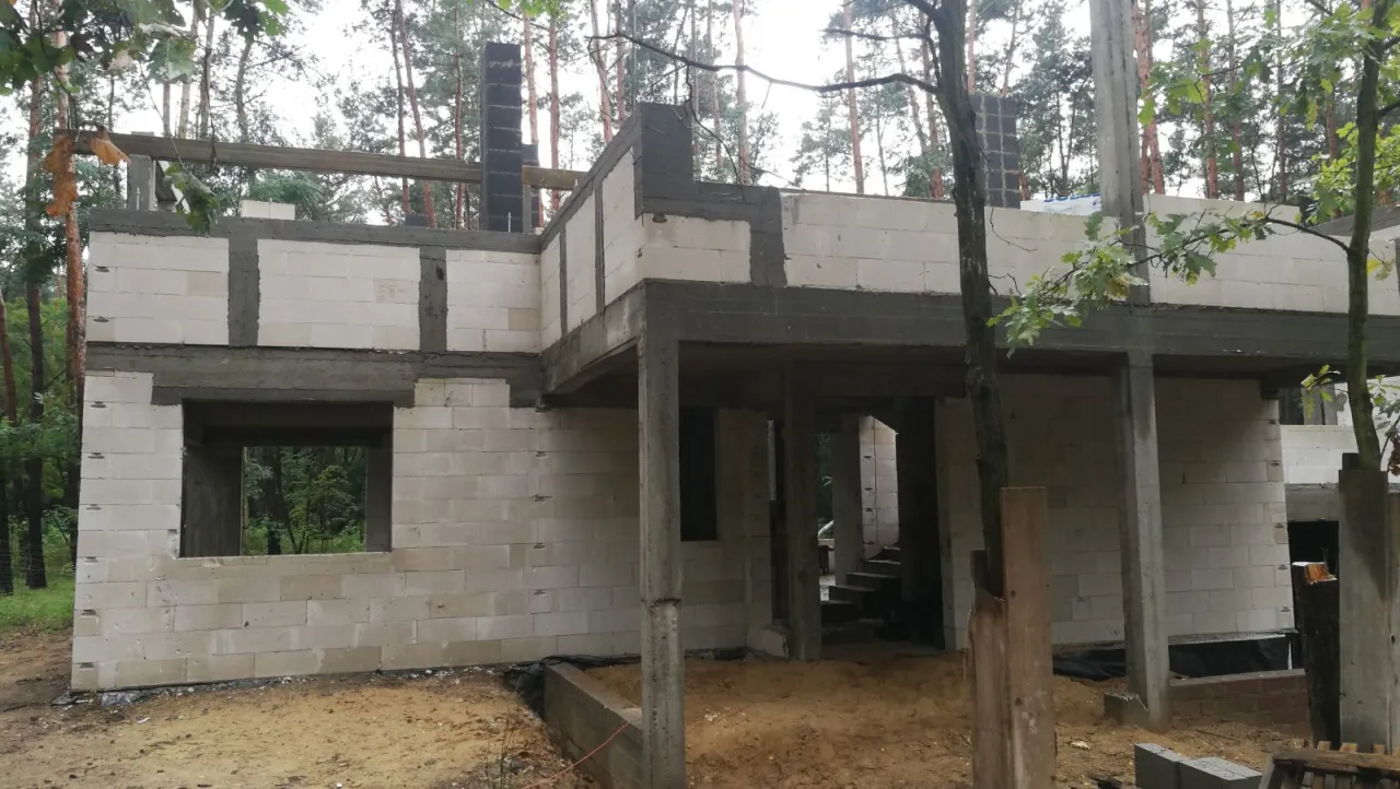 Zbrojenie narożnika ściany żelbetowej