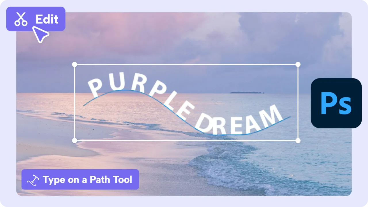 Jak wygiąć tekst w Photoshopie: 