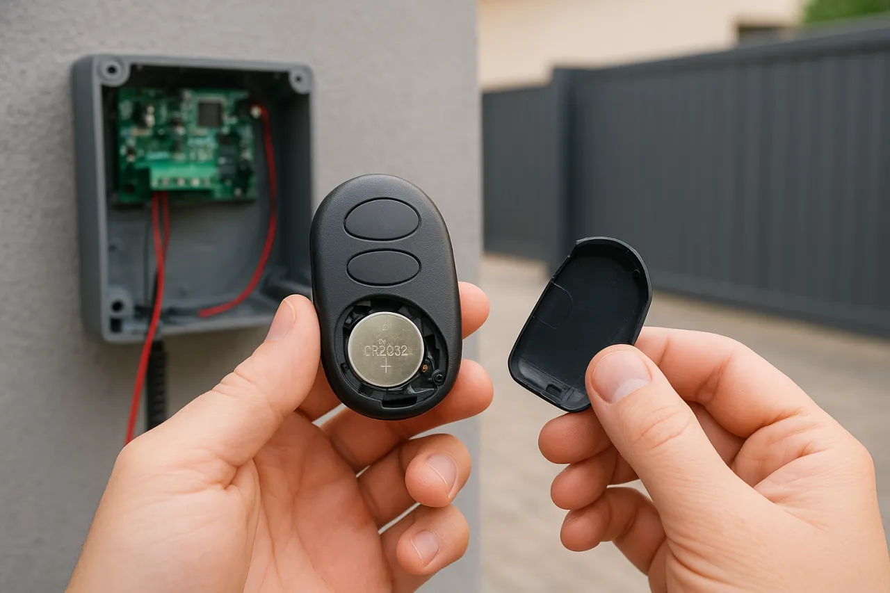 awaria szlabanu pilot nie działa