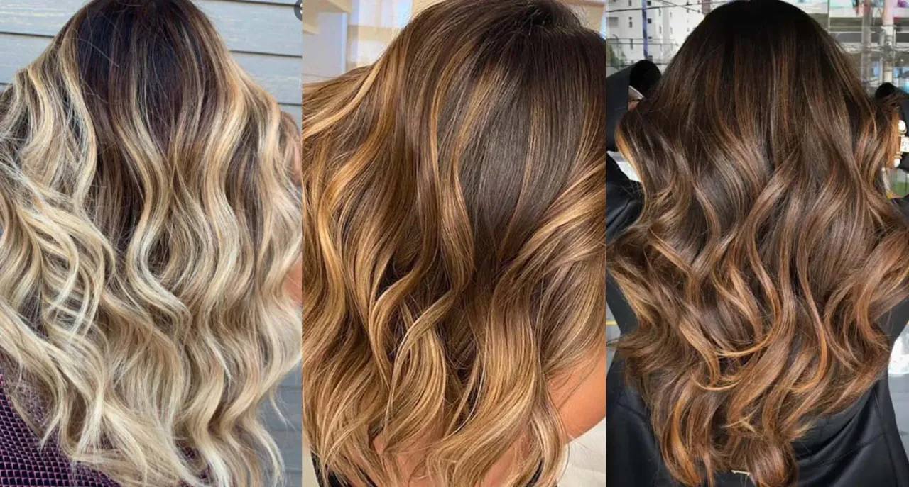 Nat&uuml;rliche Haarfarben Trends Balayage