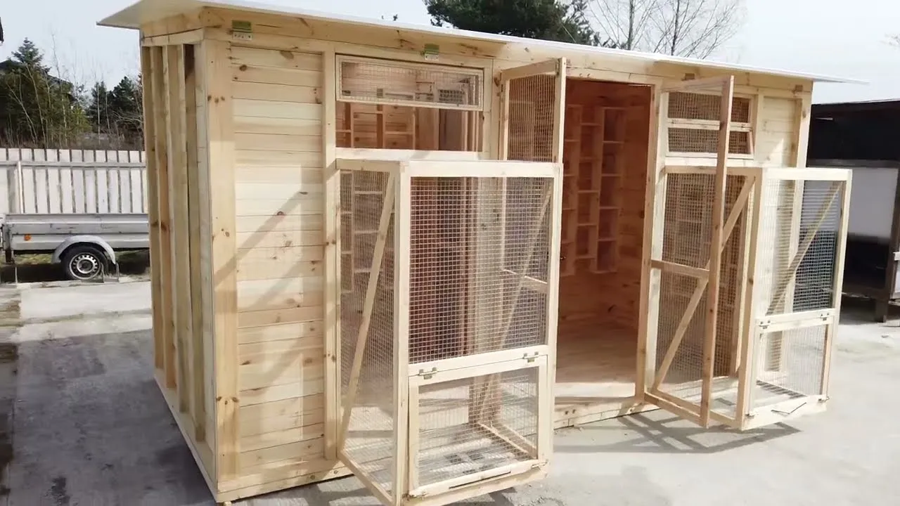 gotowy gołębnik modułowy