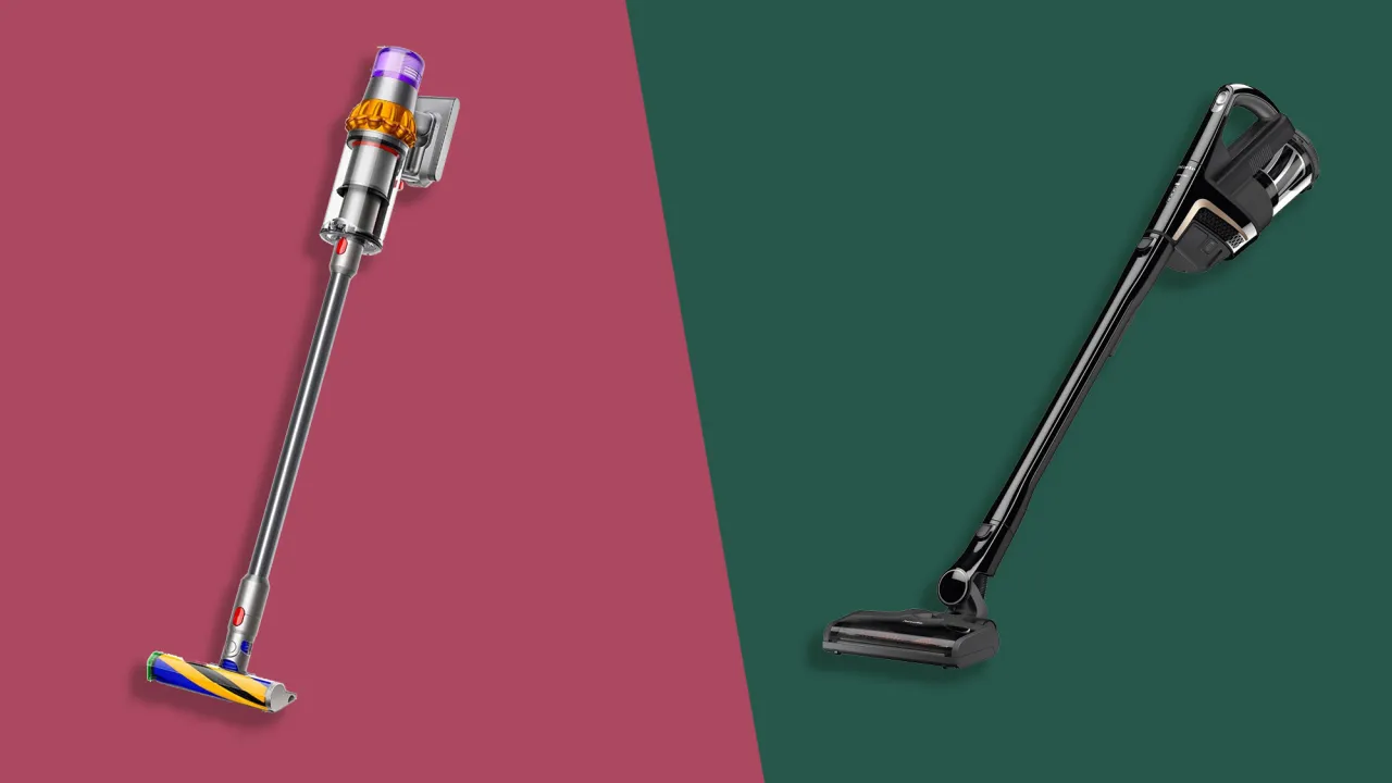 Dyson laser fluffy optic vs Miele LED electrobrush