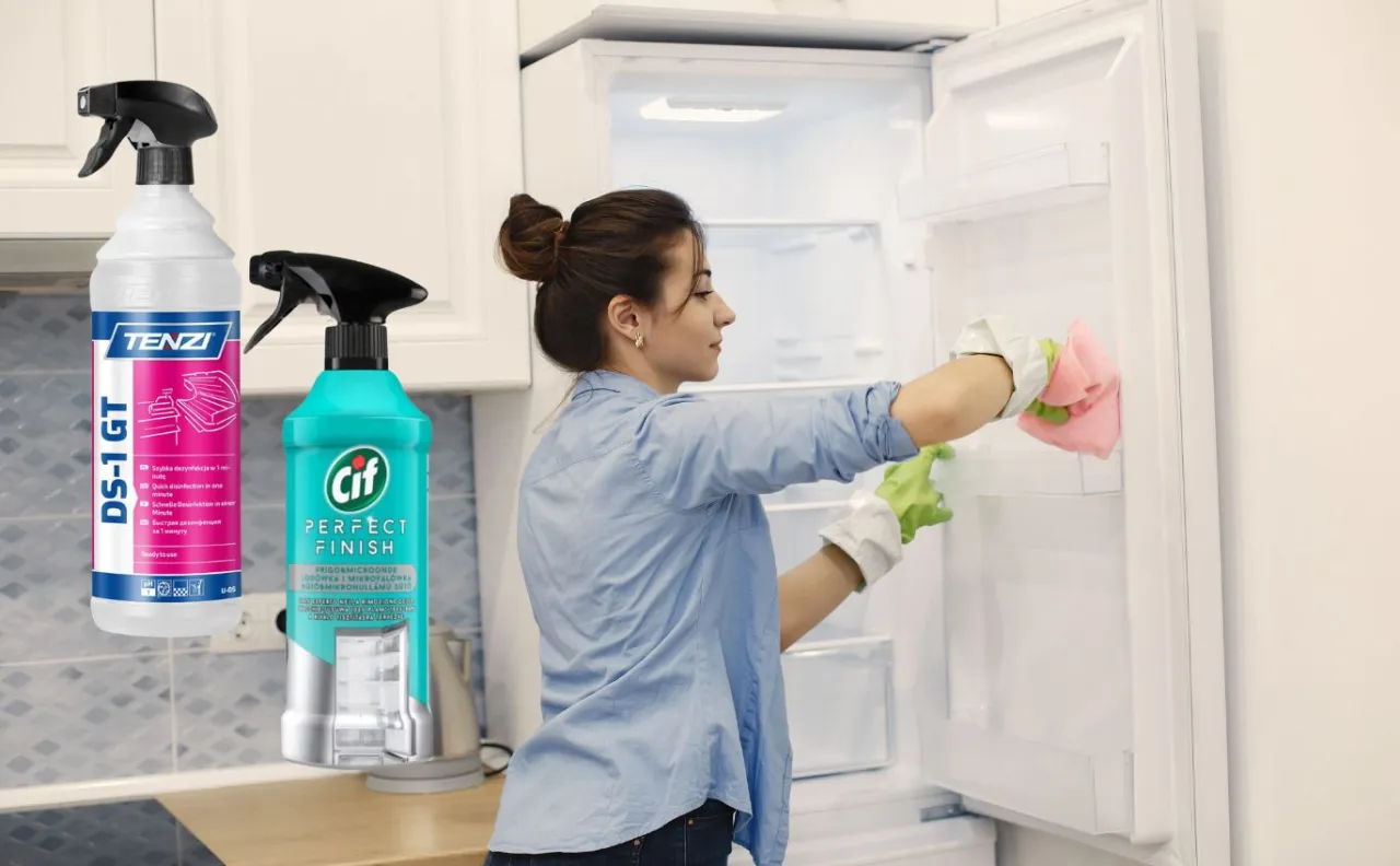 czyszczenie wnętrza lodówki profilaktyka