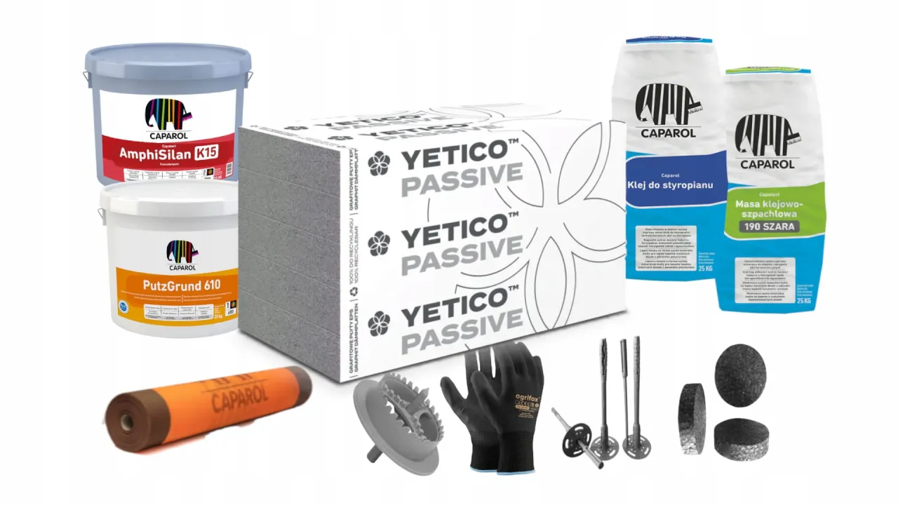 Dopasowanie farby do tynku i ocieplenia