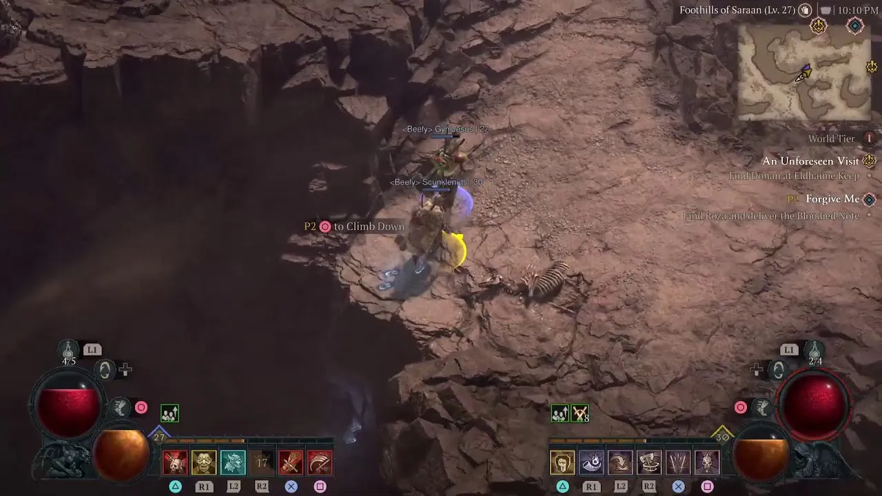 Zdjęcie Diablo 4 na PS5: Mroczna rozgrywka w trybie lokalnym co-op bez przykrych niespodzianek