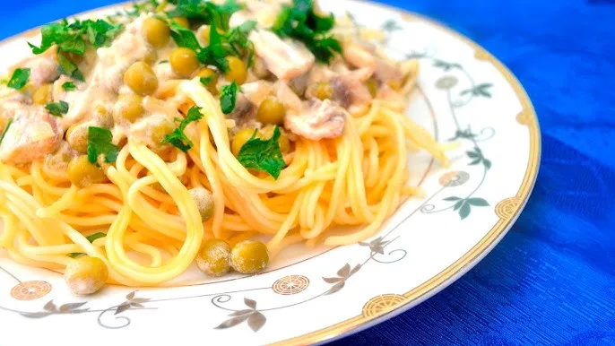 Zdjęcie Pyszne spaghetti z groszkiem: szybkie przepisy, które zaskoczą smakami