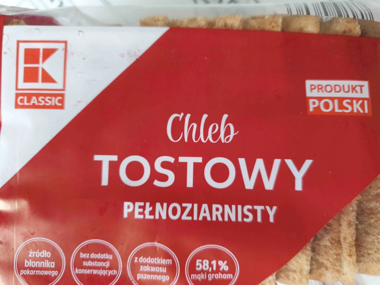 Zdjęcie Ile kalorii ma chleb tostowy pełnoziarnisty? Sprawdź, co musisz wiedzieć