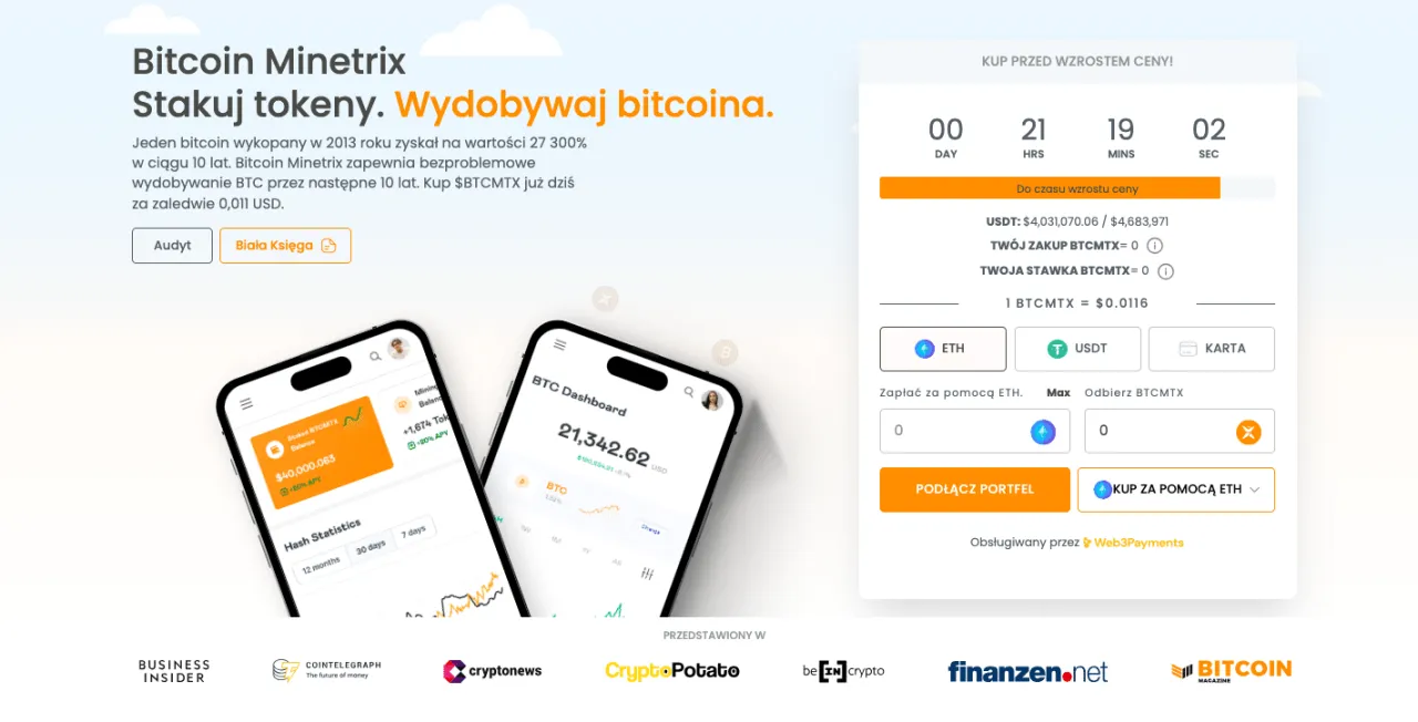Zdjęcie Najlepsze aplikacje do kopania kryptowaluty na telefon - czy to się opłaca?