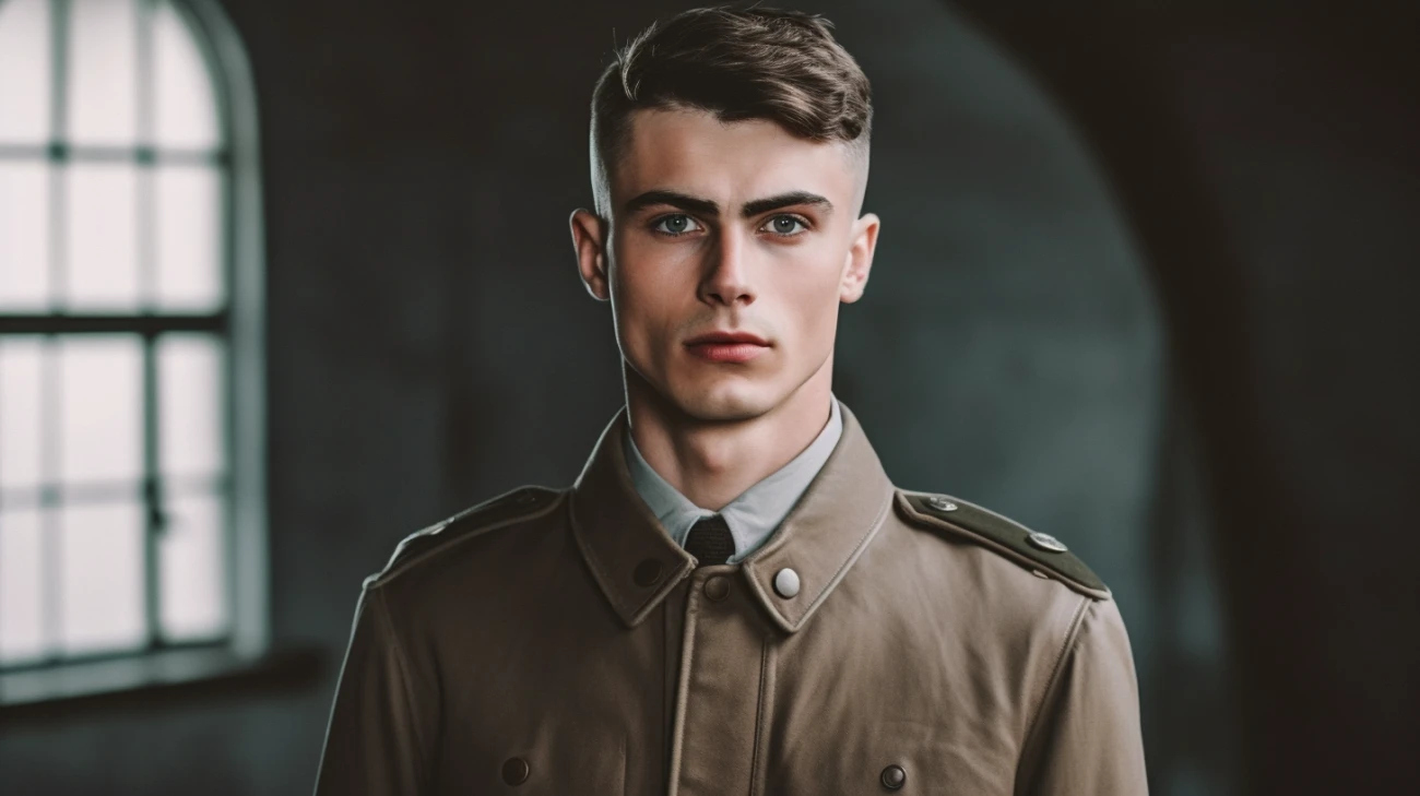 Fryzura na żołnierza: Męska elegancja w militarnej odsłonie