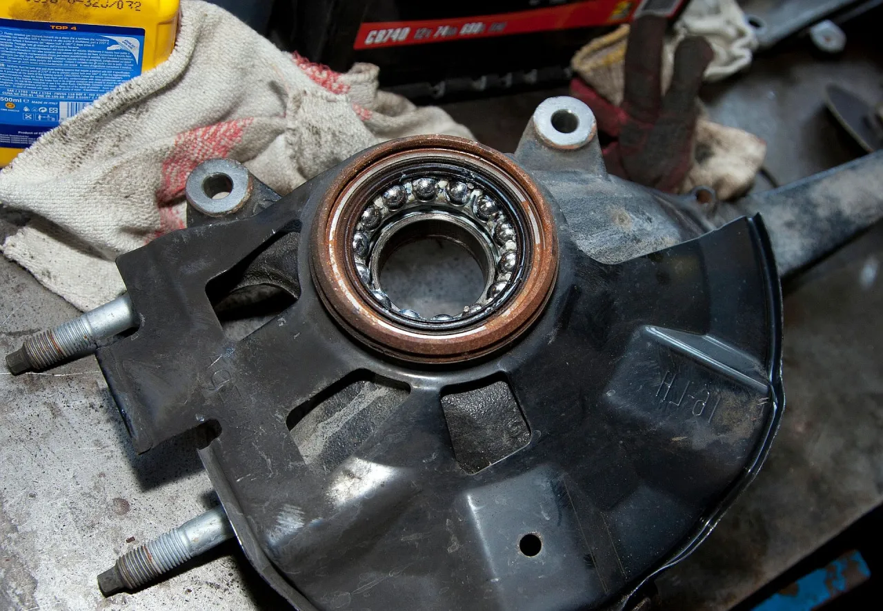 Zdjęcie Łożysko kola - objawy zużycia