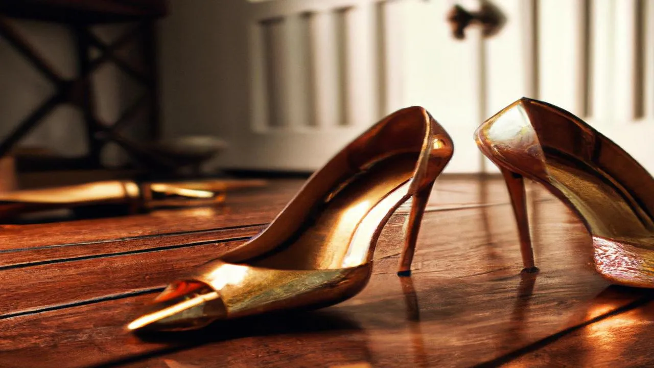 Zdjęcie Jakie buty do złotej sukni - idealne połączenia, które zachwycą wszystkich