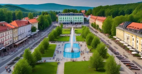 Zdjęcie Gdzie leży Krynica-Zdrój? Odkryj jej wyjątkowe położenie i atrakcje