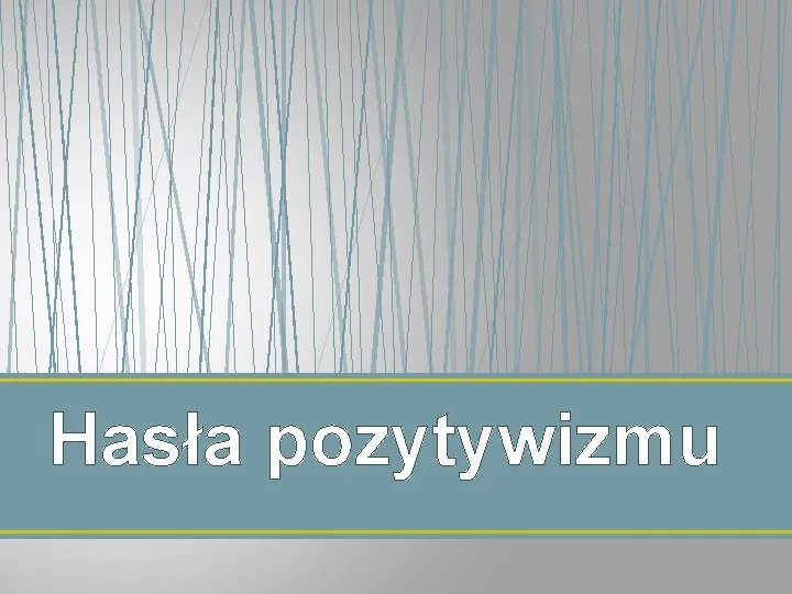Zdjęcie Pozytywizm nazwa epoki: Kluczowe znaczenie w polskiej kulturze