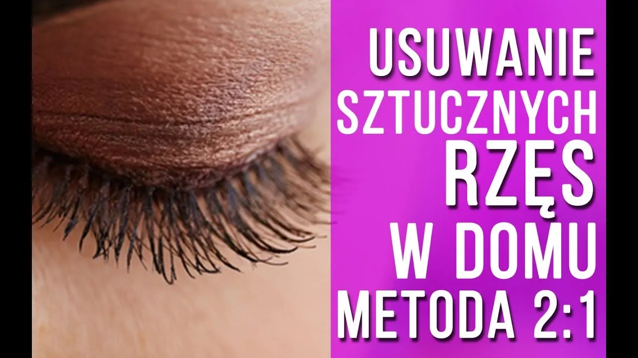Zdjęcie Jak zdjąć przedłużane rzęsy w domu bez uszkodzenia naturalnych rzęs
