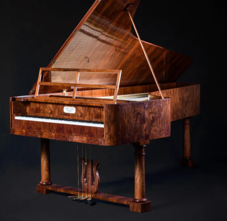 Fortepian Fryderyka Buchholtza replika Muzeum Chopina