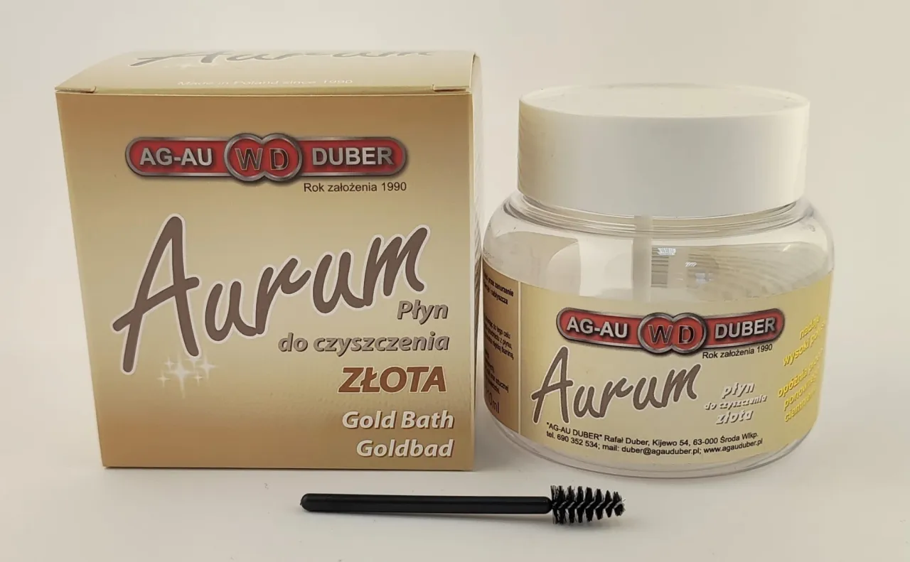 Specjalistyczne płyny do czyszczenia złota