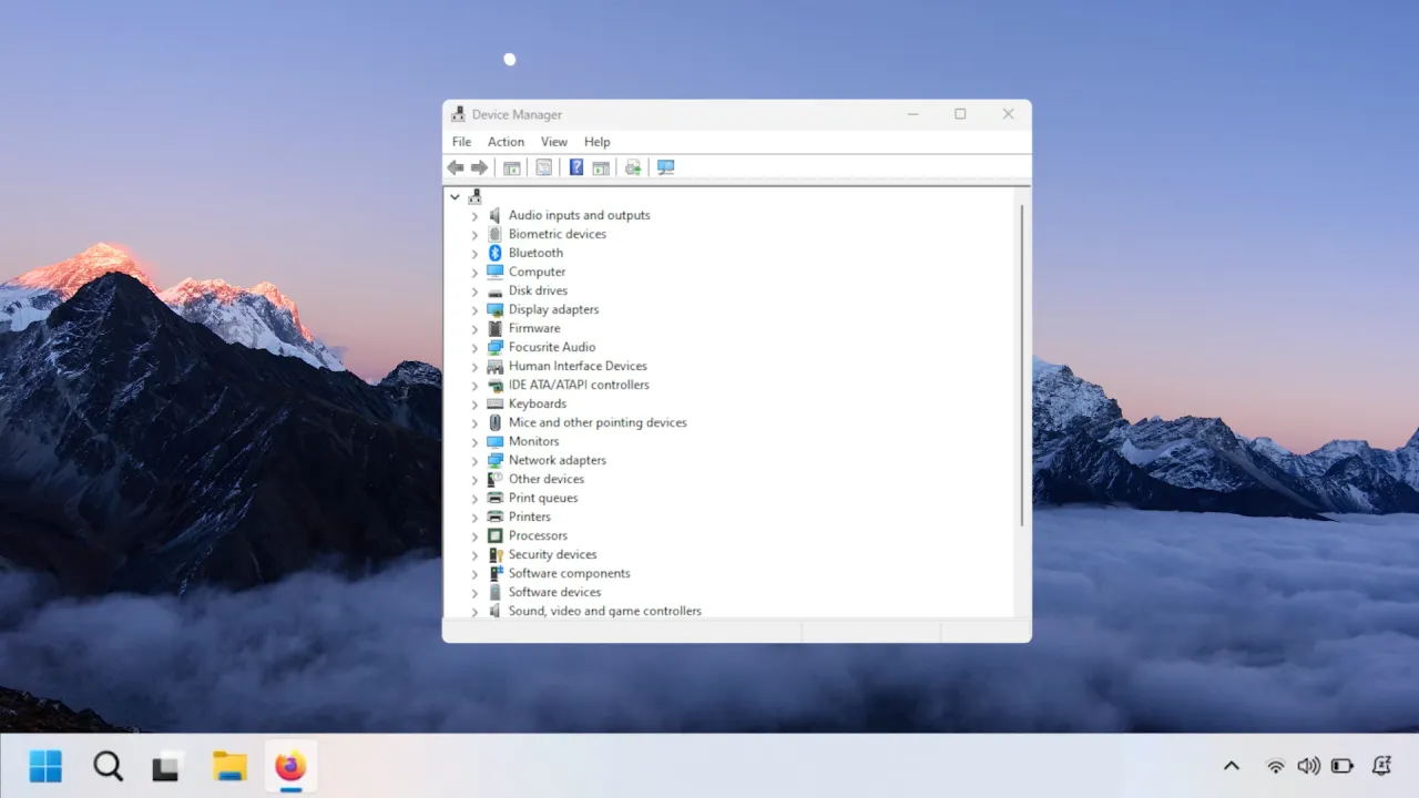 menedżer urządzeń karta sieciowa sterowniki