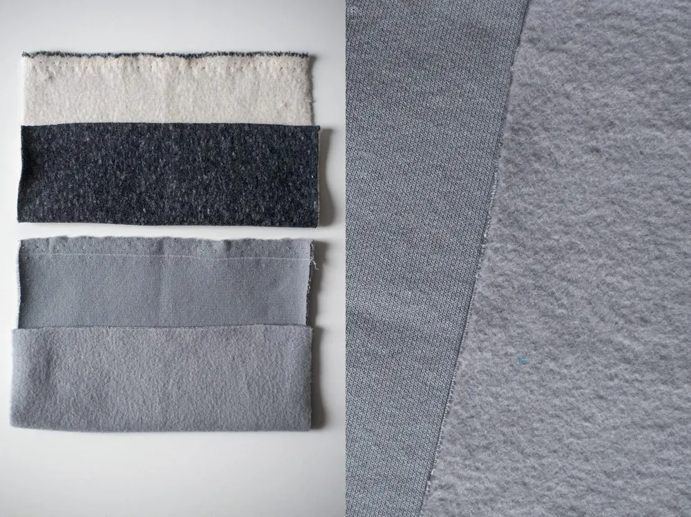 dresówka pętelka vs drapana