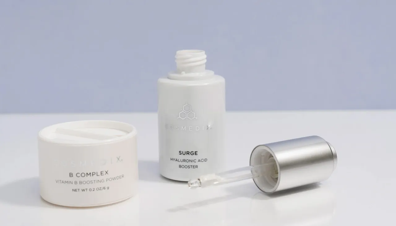 Niacynamid i kwas hialuronowy produkty kosmetyczne