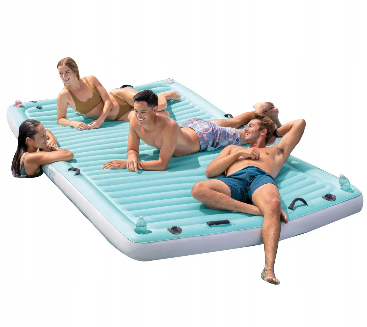 duża wyspa do pływania materac wieloosobowy