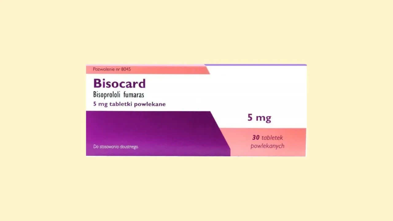 Opakowanie leku Bisocard 5mg