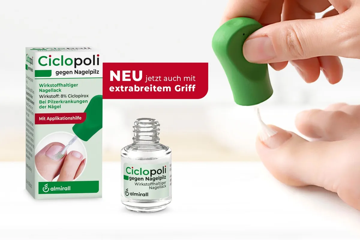 richtige Anwendung Ciclopoli Nagellack