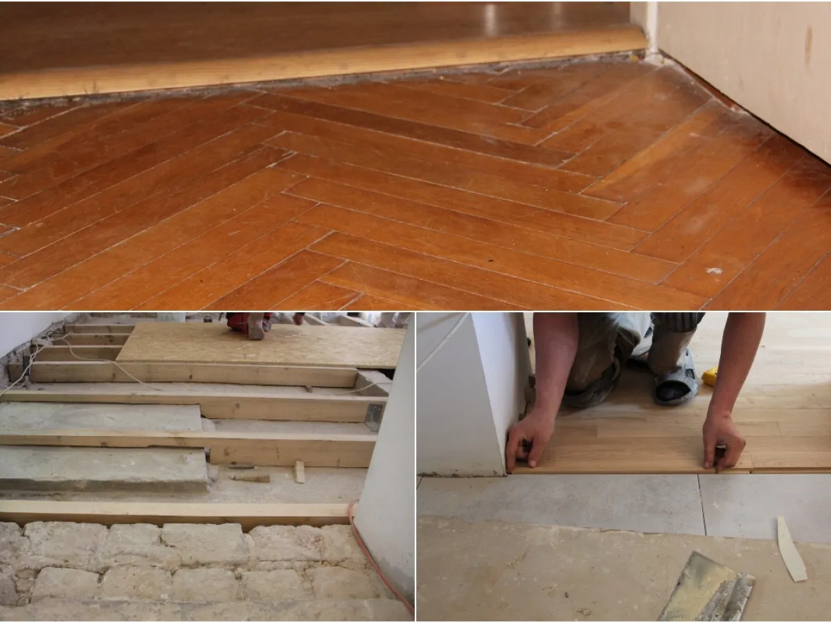 ocena stanu parkietu dębowego przed renowacją